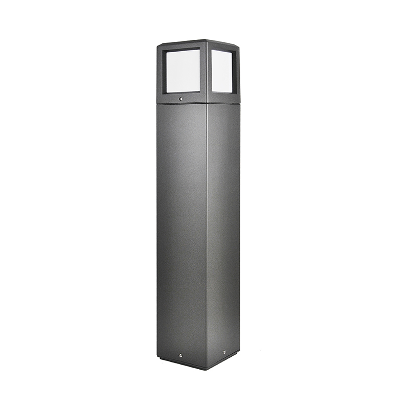 YMLED-6208 Квадратная модель алюминиевого светодиодного столба садового освещения YMLED-6208 Квадратная модель алюминиевого светодиодного столба садового освещения